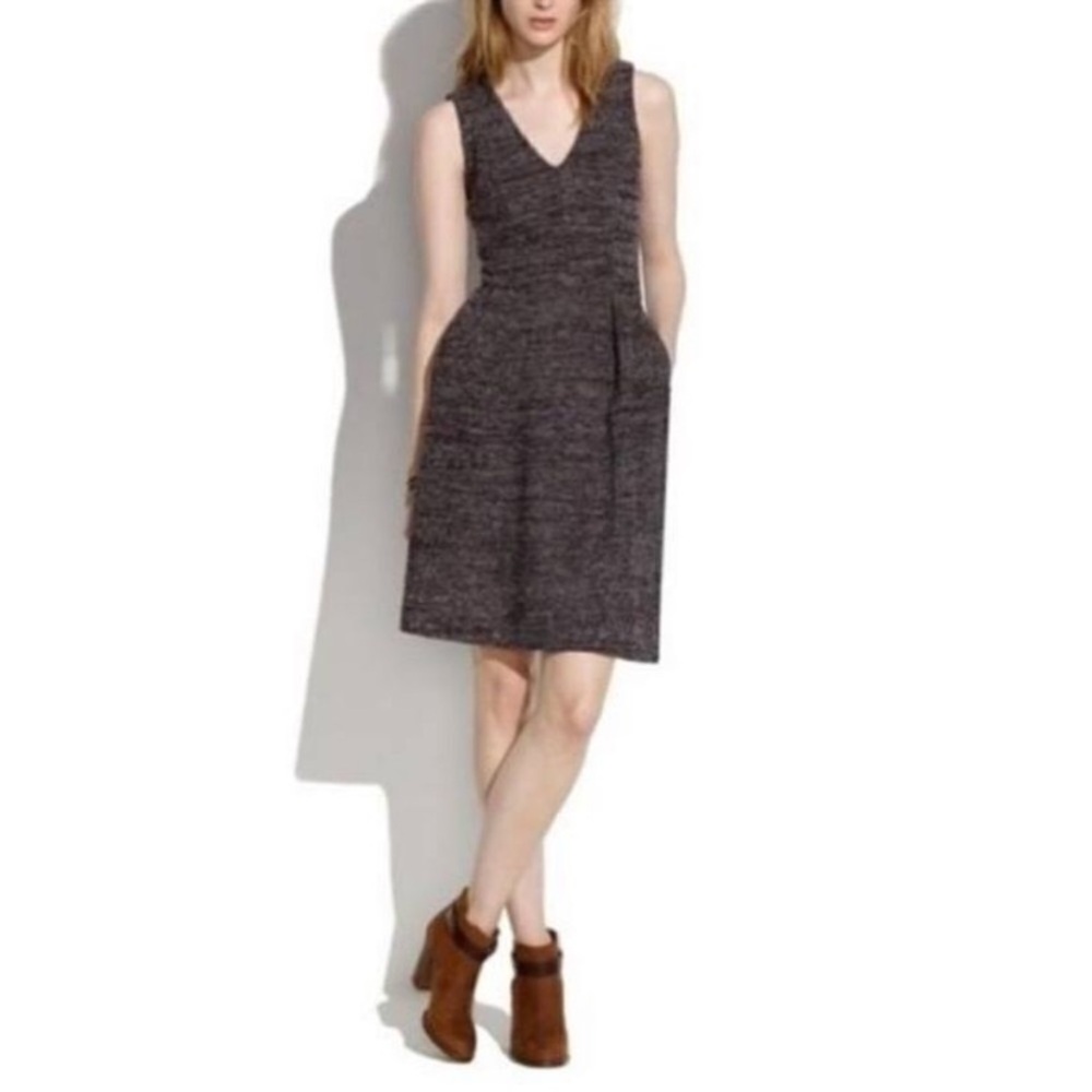 Madewell Terrace Knit Twill Sleeveless Dress - Size Large